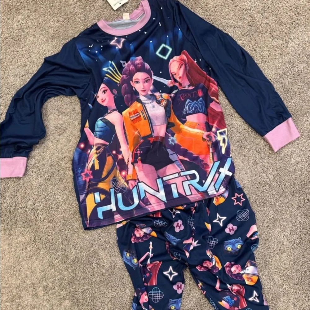 K-POP Demon Hunters Pajamas Size Kids 10/12